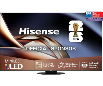 Telewizor Hisense 65U8Q 65" Mini LED 165 Hz 4K Dolby Vison Atmos